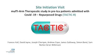 TACTIC-R Site Initiation Visit presentation