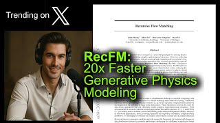 RecFM: 20x Faster Generative Physics Modeling