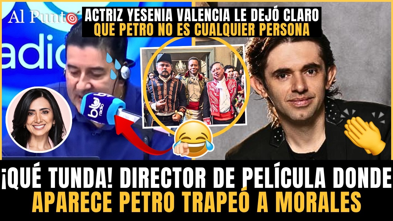 Director de PELÍCULA donde APARECE PETRO le metí su TUNDA a Néstor Morales EN VIVO ¡Se le BURLÓ!