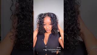 Just like that … quick pop on wig located www.TheStylesbyReeRachelle.com #laceglue #wiginstall #wig