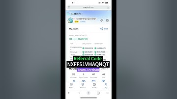 Magic Nft Invitation Code | How to Signup #magicnft #referralcode #invitecode
