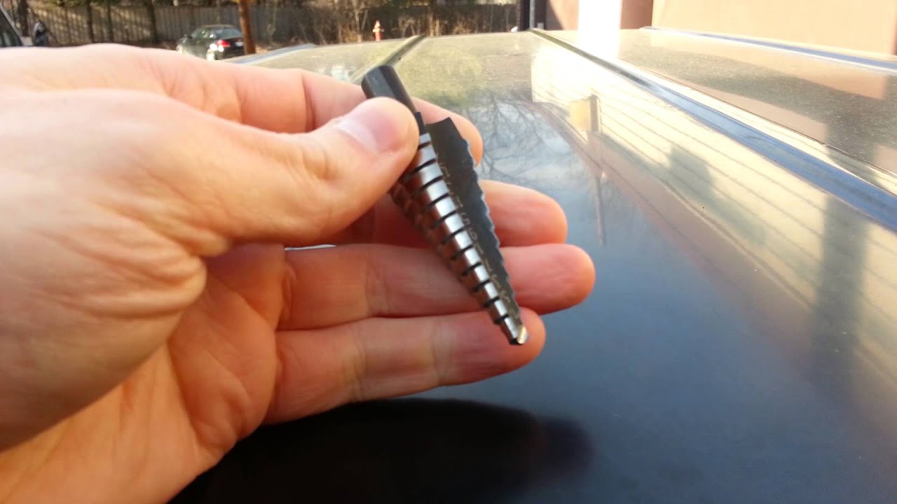 Drilling A Hole For CB Radio Antenna Mount YouTube