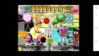 M.U.G.E.N bfdi and inanimate insanity vs cartoon network