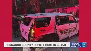 HCSO investigating crash involving K-9 deputy in Brooksville area