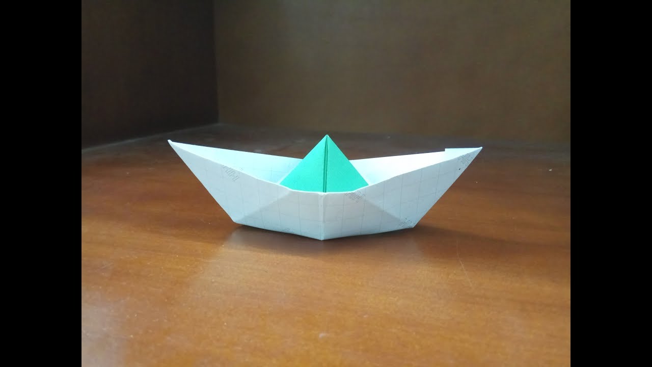 origami boat - how to make boat