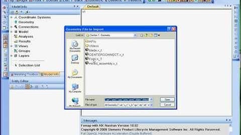 FEMAP Geometry CleanUp