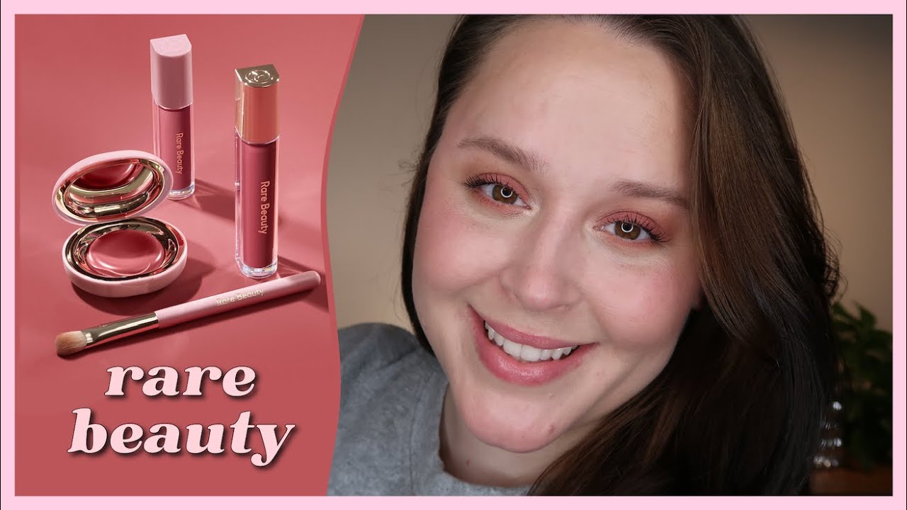 RARE BEAUTY STAY VULNERABLE REVIEW Nearly Mauve Cream Blush, Liquid