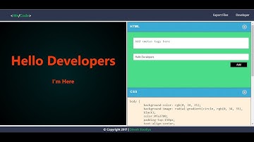 Wecode project part 4 | Develope Your Own live Code Editor | Add CSS Settings