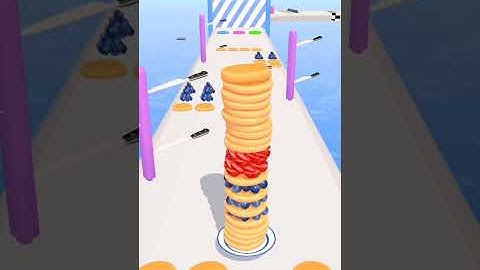 Pancake run gameplay walkthrough | android, iOS mobile | New update | all levels #shorts games 😄💥
