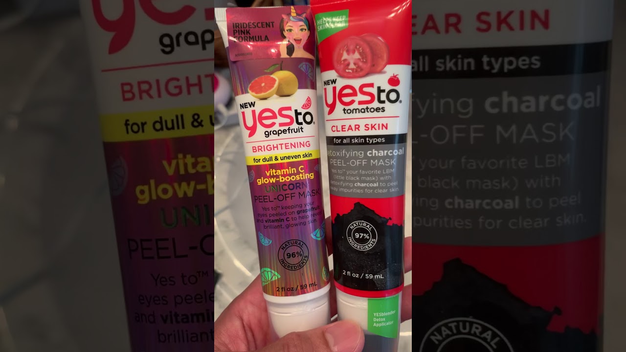 NEW YES TO PEEL OFF FACE MASKS REVIEW***