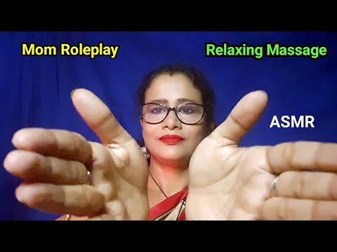 ASMR Mom Roleplay Massage Your  head+ Face+ Back+ Neck + Shoulder 🫠| Dearly ASMR|