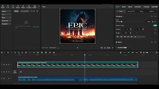 Epic The Musical 'Warrior of the Mind' but only the vocals