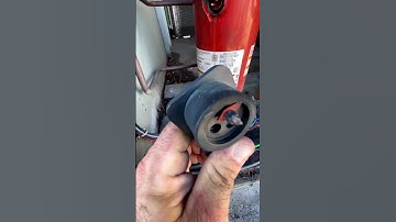 Package Air conditioning compressor terminal burned | Trane |  scroll compressor | HVAC