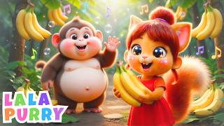 CHUBBY MONKEY SONG | Too Chubby Chubby | Dance, Move & Learn Animal Series by Lala Purry