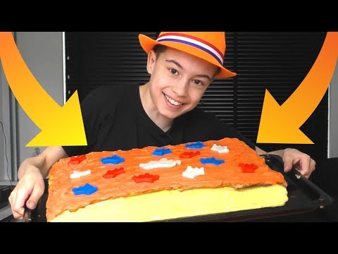 MEGA ORANJE TOMPOES MAKEN !!