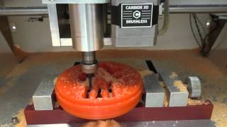 CNC Machining a Two-Side Action Figure on the Nomad 883