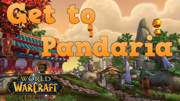 How to get to pandaria from Orgrimmar & Stormwind