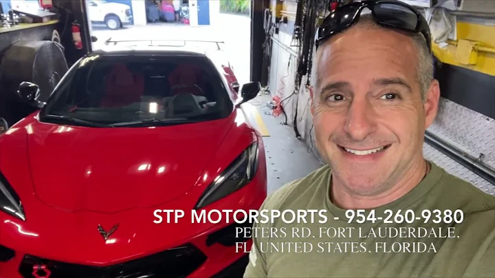 Bone Stock 2024 C8 corvette stingray Convertible HTC first Dyno pulls horsepower at Wheel Crank RWHP