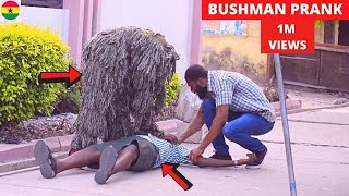 He Fainted! Bushman Prank Gone Wrong! Intense Reaction! #62