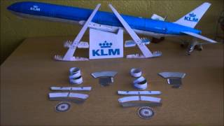 KLM B777300ER Papercraft