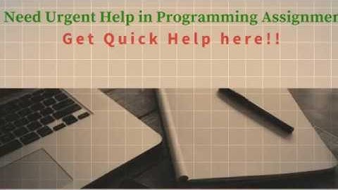 Quick Programming Assignment Help, Programming Assignment Help