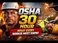 OSHA 30 Hour Explained: What Workers in Every Industry Must Know