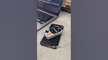 I build this as a physical barrier to not use my phone 📟 #kodedot #esp32 #diy #makers #startup