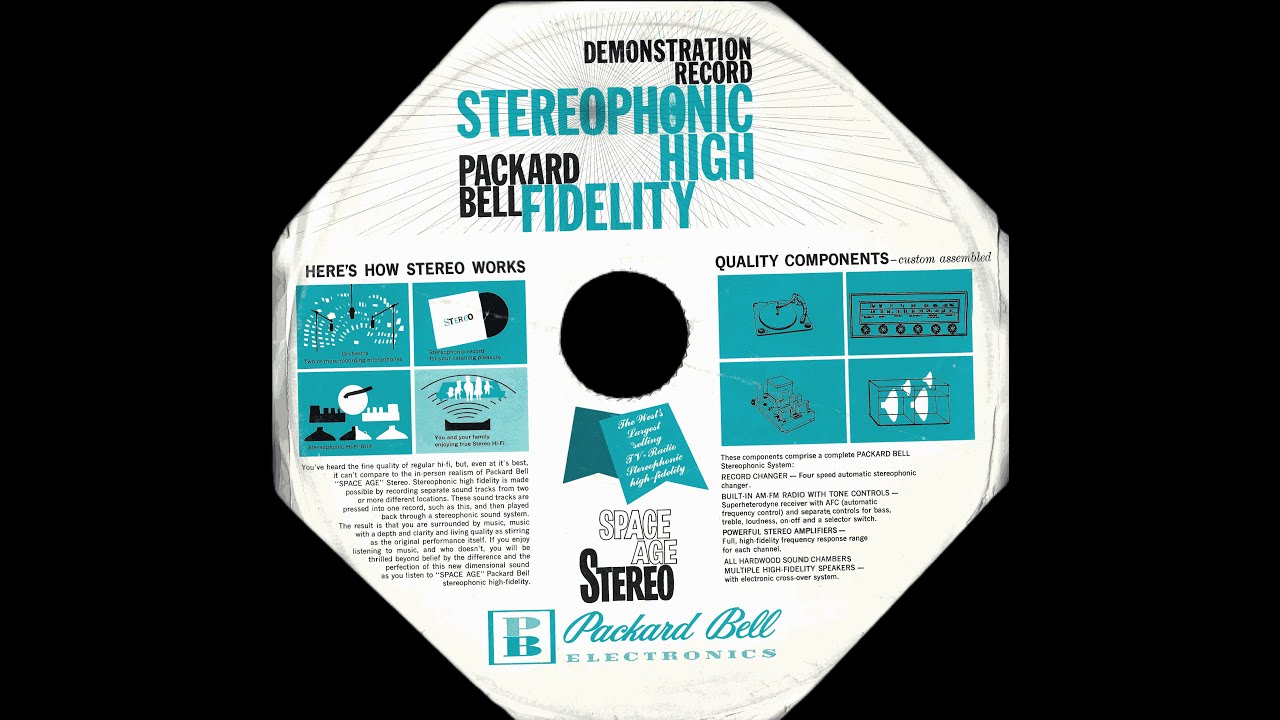 Space Age Stereo – Jack Wagner, Packard Bell & Warner Bros. (1959)