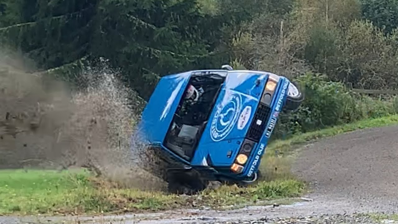 Rally Trøgstad 2025.Crashes|Action|On the Limit|Sound.