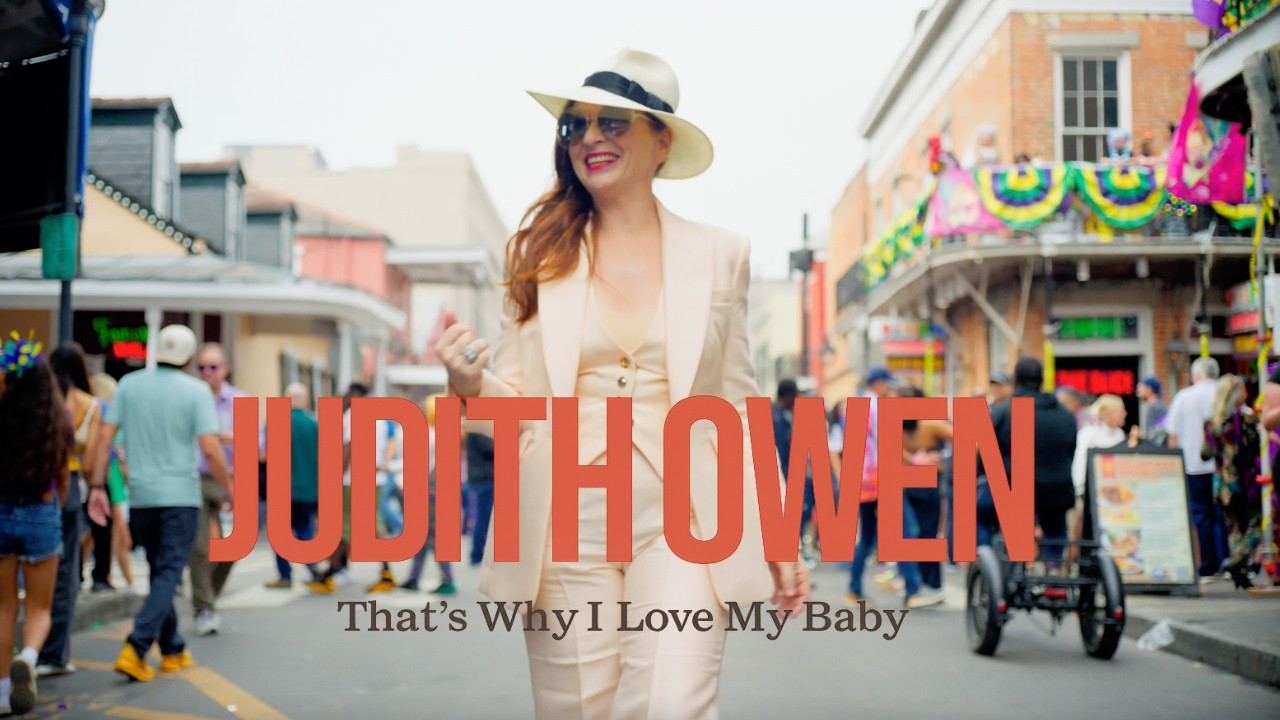 Official music video for Judith Owen - That’s Why I Love My Baby

Download the single: https://judithowen.ffm.to/twilmb

New album - coming April 2026

Subscribe to my channel & click the notification bell to watch exclusive content.

Visit my website: https://judithowen.net

Sign up to my newsletter to keep up to date on new releases and upcoming dates: https://judithowen.os.fan/signup

Filmed in New Orleans - Feb 2026 by Fish Pot America Ltd 
Director of Photography - Joshua Bagnall
Hair & Make-up - Mia Goff
Scouting Agent - Batou Chandler
Thanks so Shim Sham club

(P)&(C) 2026 TWANKY RECORDS - ALL RIGHTS RESERVED