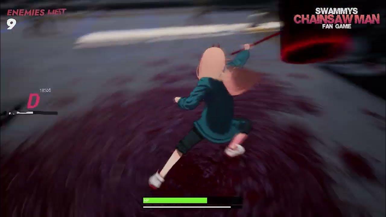Unleashing Hell with Chainsaw Man Fanmade Game Demo and Gameplay