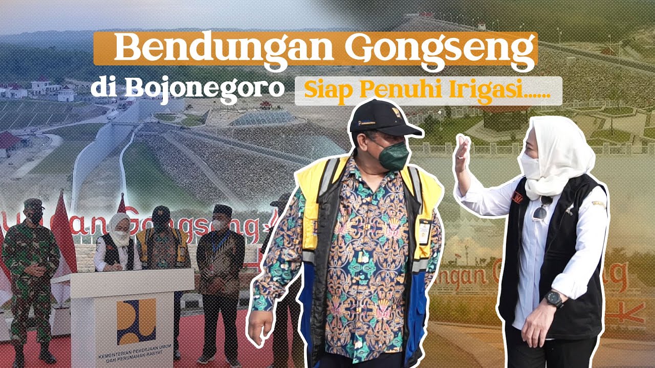 Impounding Bendungan Gongseng di Bojonegoro Jawa Timur
