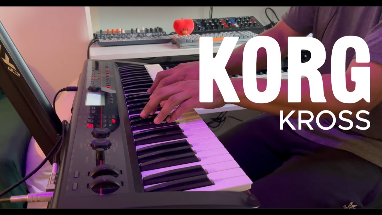 Korg Kross 1 Piano and Organ Presets - No Talking