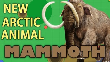 MOPE.IO // NEW ARCTIC ANIMAL: MAMMOTH