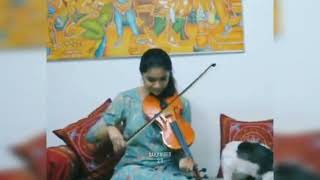 Keerthy Suresh Playing Violin Rare Navel