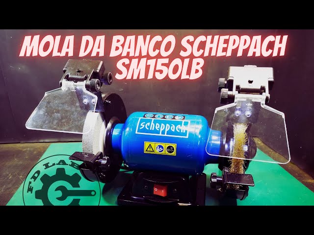 Unboxing Mola da Banco smerigliatrice SCHEPPACH SM150LB, NUOVO GIOCATTOLO  (unboxing Bench Grinder) - YouTube