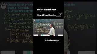 B.A B.Sc math 2nd year Differential equation #education #shots #short #shortvideo #learn #shorts