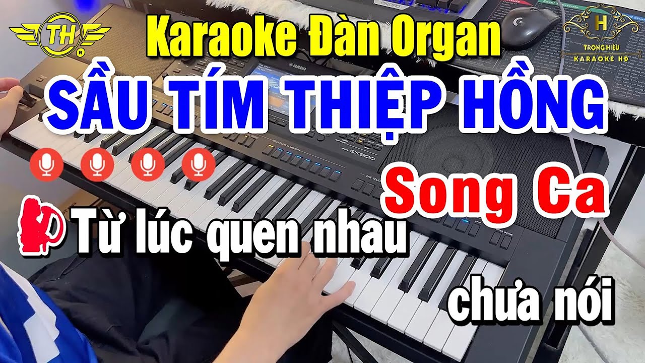 Karaoke Liên khúc Nhạc Sống SONG CA Nhạc Trữ Tình Đàn Organ Melody Bài Nào Cũng Dễ Hát
