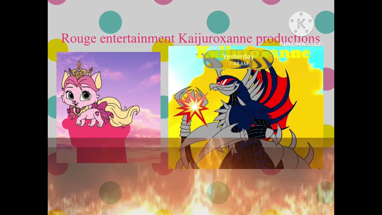 Rouge entertainment Kaijuroxanne productions logo lost movie horror scene kaiju anime 2 edit 