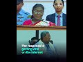 Karnataka CM Siddaramaiah asked President Murmu if she knew Kannada; she gave a witty reply.
