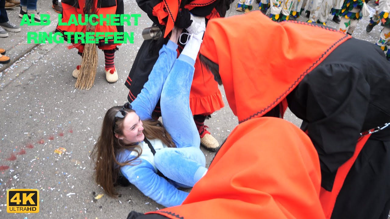 Fasnet Umzug in Feldhausen, Alb Lauchert Ringtreffen Teil 3