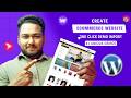 Create a Profitable WordPress eCommerce Website | One Click Demo Import