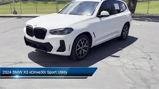 2024 BMW X3 xDrive30i Sport Utility Draper  Salt Lake City  Murray  South Jordan  American Fork  Par