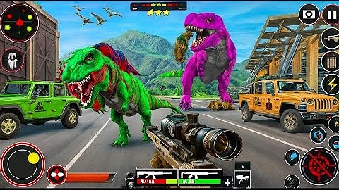 Wild Animal Hunting 3D Game | Dinosaur Hunting Game – Android Gameplay 