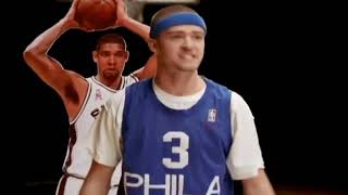 Funny 2000s ESPN Commercial Justin Timberlake, Shaq, Iverson, Yao Ming