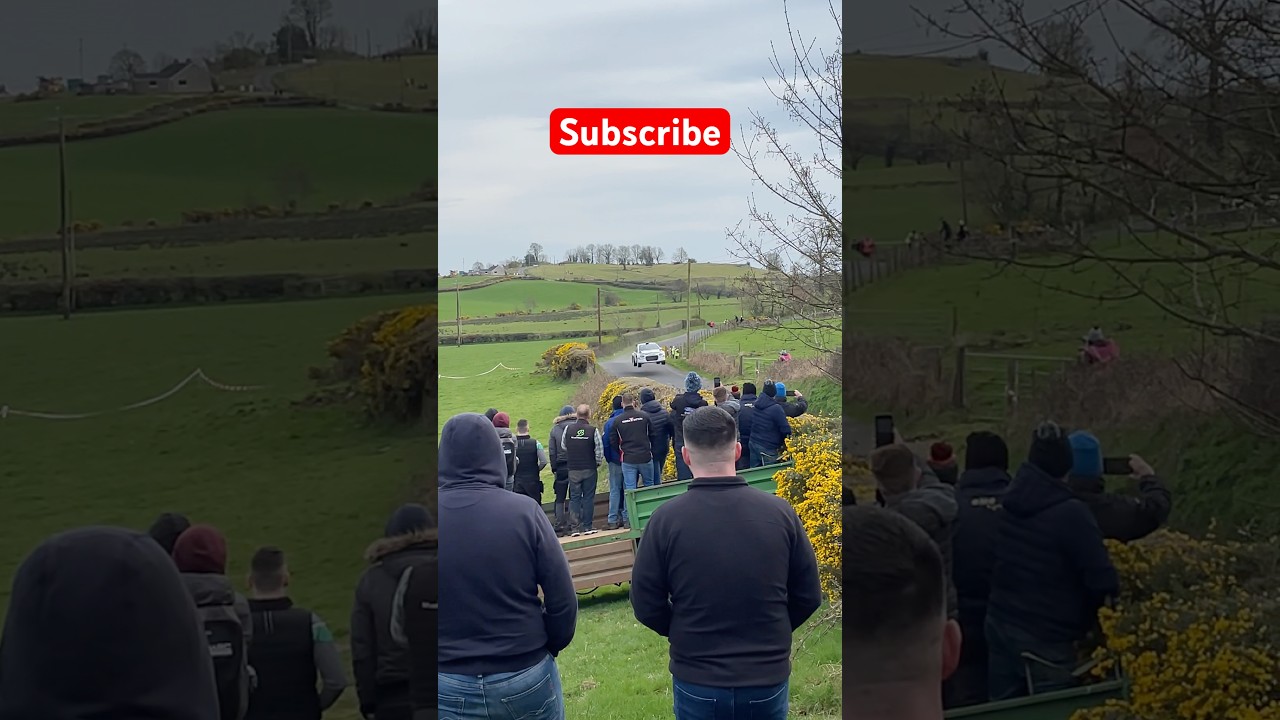 Citroën C3 Rally 2 big jumps! Desi Henry Circuit of Ireland Rally 2023 