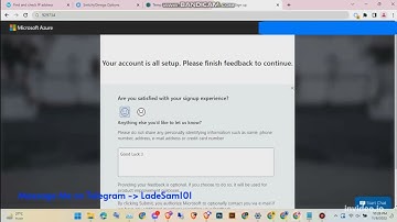 Create Azure Free $200 Credit account (Update)