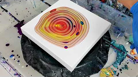 CELLS Explosion! Funnel Pour with Ripple Effect | ...