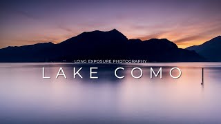 LONG EXPOSURE PHOTOGRAPHY in Lake Como