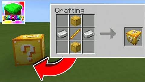 How to Make LUCKY BLOCK in Lokicraft